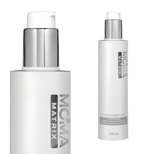 Очищающий гель с энзимами и мультимолекулярной гиалуроновой кислотой (200 мл)